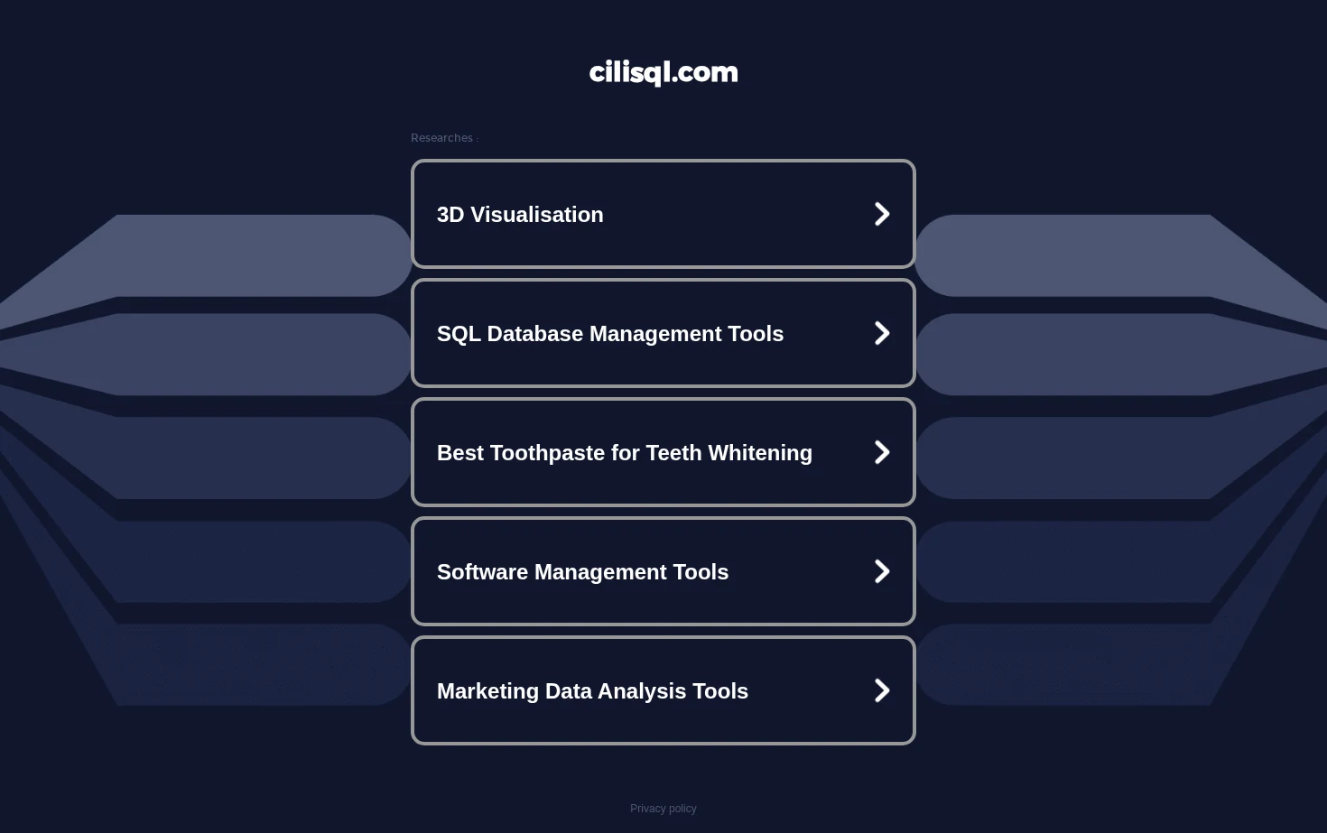 cilisql.com 页面快照